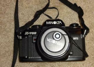 Vintage Minolta X - 700 Camera,  Lens 50m 1:2