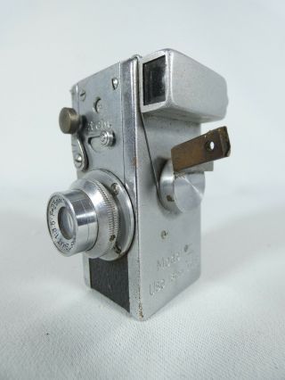 Vintage Steky Model Iii Three 3 Subminiature Spy 16mm Film Camera 1:3.  5 F=25mm
