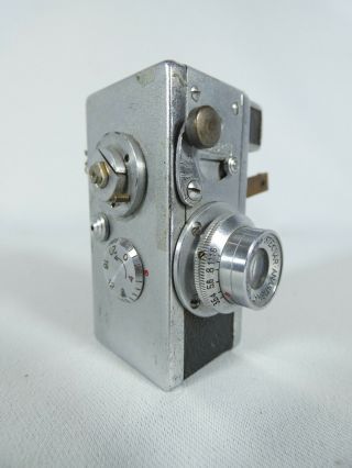Vintage Steky Model III Three 3 Subminiature Spy 16mm Film Camera 1:3.  5 f=25mm 3