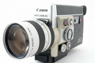 [as - Is] Canon Auto Zoom 814 Super8 8mm Movie Film Camera From Japan 649235