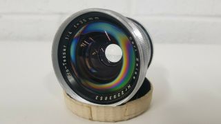 Carl Zeiss Pro - Tessar 35mm F 1:4 Prime Contaflex Mount Lens - Optics