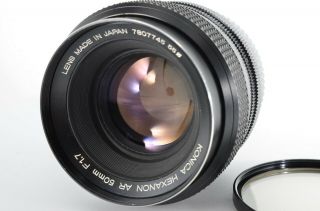 Konica Hexanon Ar 50mm F1.  7 Konica Mount Lens [excellent,  ] From Japan