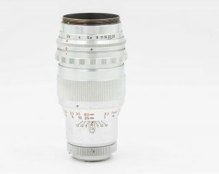 Steinheil Munchen Quinar 135mm f/2.  8 Telephoto Prime Lens f/ Exakta 3