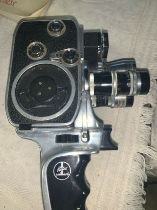 Bolex Paillard D8L 8MM Camera with Pistol Grip 2