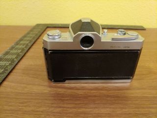 Japan Vintage Nikon Nikkormat FT SLR Camera w Nikkor - S 1:1.  4 f=50mm Nippon Lens 3