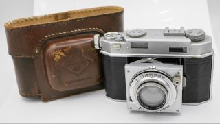 Agfa Karat 36 35mm Film Rangefinder Camera - Schneider Xenon 5cm F2 Lens & Case