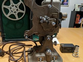 Vintage KEYSTONE Model A - 81 16mm PROJECTOR with Case 3