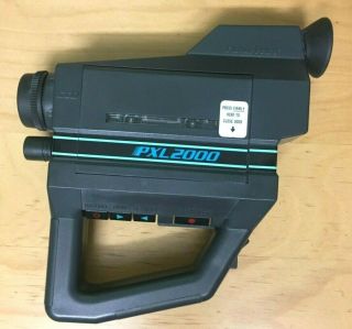 Vintage 1987 Fisher Price Pxl - 2000 Deluxe Camcorder Pxl2000 As - Is (tape Runs)