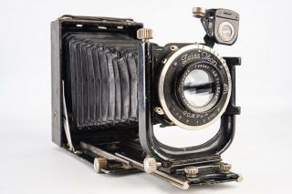 Zeiss Ikon Maximar 207/7 9x12cm Plate Camera With 13.  5cm 135mm Tessar Lens V15