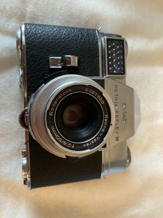 Kodak Retina Reflex III 35mm Film Camera W/ Retina - Ysarex 50mm F:2.  8 - VINTAGE 3