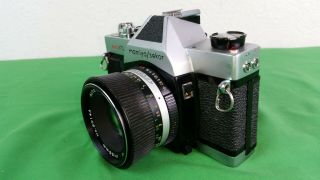 MAMIYA/Sekor auto XTL SLR Camera with ES 1:1.  8 f=55mm Lens 3