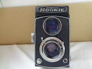 Yashica Rookie 6x6,  4.  5 Tlr Camera With Yashimar 80/3.  5 Lens From Japan Exc.  2541