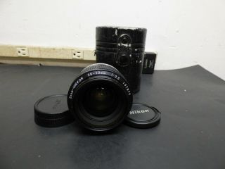Nikon Zoom - Nikkor 28 - 50mm 1:3.  5 Lens W/case