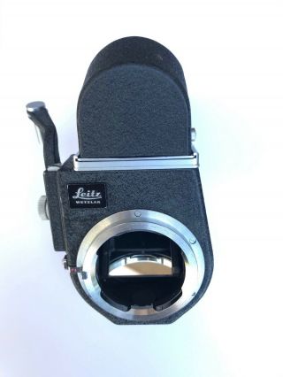 Leica Leitz Visoflex 3 M Mount With Standard 90 Degree Finder Great M9 - 10