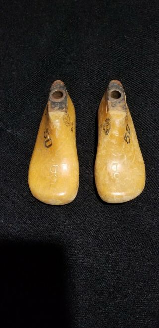 Vintage Child’s Wooden Shoe Last Or Molds