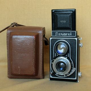 Flexaret Ii A Meopta Czech Czechoslovakia Mf Tlr Camera Cla Prontor Mirar -