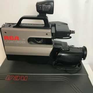Rca Proedit Vhs Camcorder With Case And Accessories