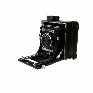 Vintage Graflex Speed Graphic 2x3 Field Camera W/kodak Ektar 127mm F/4.  7 Lens