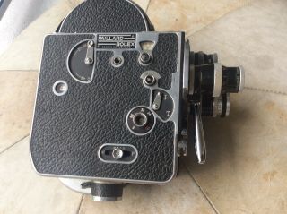 Vintage Paillard Bolex Made in Switzerland Movie Camera 3