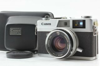 [exc,  4 W/case] Canon Canonet Ql Ql17 40mm F/1.  7 Rangefinder From Japan 292