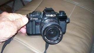 Vintage X - 700 Minolta Slr 35mm Film Series Camera 1980 