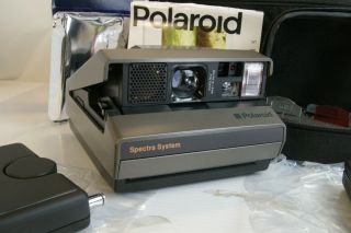 Polaroid Spectra System Instant Film Camera Kit w/ Remote Control Filters & Film 2