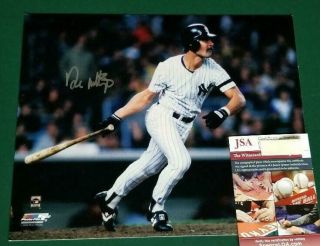 Don Mattingly Signed / Autograph 8x10 Photo / Jsa York Yankees