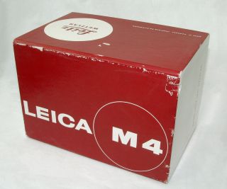 Box For Leica M4
