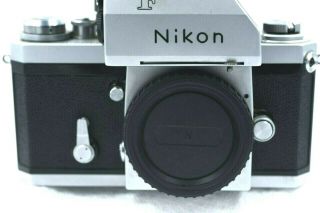 Nikon F Photomic Tn Camera Body.  Blk Case.  Meter Powers Up.  See Photos