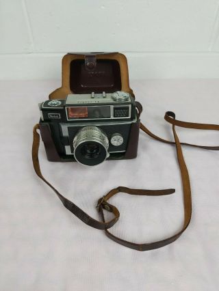 Vintage Kodak Signet 80 Camera With F/2.  8 50 Mm Lens And Leather Field Case
