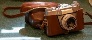 Voigtlander Bessamatic W Color Skopar X 50mm F2.  8,  Leather Case - - No Issues