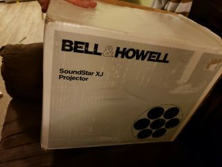 Bell & Howell Soundstar Xj 8mm Projector Movie Film Music Audio