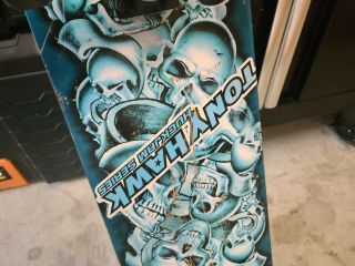 Vintage Tony Hawk Huck Jam Series complete Skateboard/Skulls 2