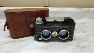 View - Master Personal Stereo Camera Fitted Leather Case