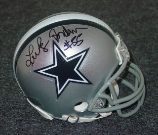 Lee Roy Jordan Signed/autographed Dallas Cowboys Mini Helmet W/coa