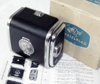 Boxed Hasselblad 12 Back With Instructions