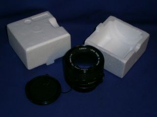 Canon Fd 50 F 1.  4 Lens Japan Near In The Box 1984 Olympics Box