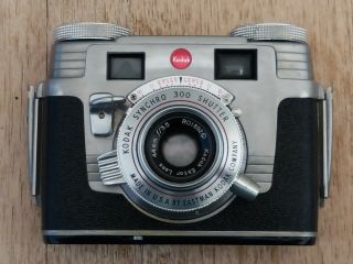 Kodak Signet 35 Synchro 300 Shutter.  Ektar 44mm F/3.  5 Lens