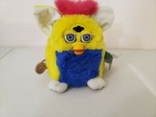 1999 Furby Babies Tiger Electronics Yellow Blue Red Vintage. 2