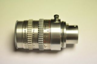 Kodak Cine Ektanon 38mm F2.  5 S Mt.  Lens.  Read.  For Repair Or Parts.  1
