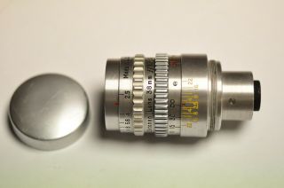 Kodak Cine Ektanon 38mm F2.  5 S Mt.  Lens.  Read.  For Repair Or Parts.  2