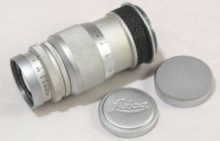 Leitz Elmar 9cm 1:4 Telephoto Lens For Leica Rangefinder Camera Screw Mount