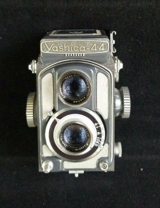 Vintage Yashica 44 A 4 X 4 Camera Twin Lens Reflex