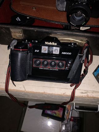 Nishika 3 - D N8000 Camera With Case.  Not