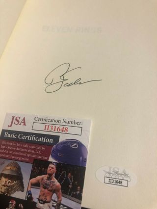 HALL OF FAME HEAD COACH PHIL JACKSON SIGNED BOOK CHICAGO BULLS LAKERS JSA 2