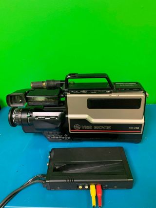 General Electric Ge 9 - 9605 1986 Vhs Movie Video System Hq Camcorder Vintage
