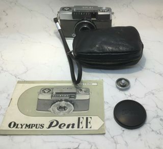 Olympus Vintage Pen - Ee 35mm Film Camera Half Frame Circa 1960 