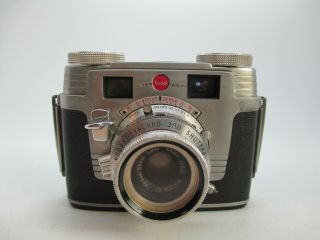 Kodak Signet 35 Mm Film Camera W/ Case And Workign