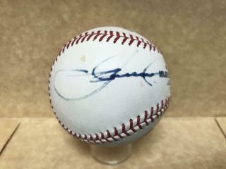 Sammy Sosa Chicago Cubs Signed Autographed N.  L.  Baseball W/