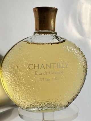 Chantilly Perfume Houbigant Eau De Cologne 7.  75 Oz Splash Vintage Fragrance Rtf